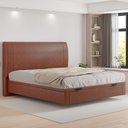 Ver imagem 2 de Cama Queen Baú Flutuante com Cabeceira 160cm Spazio S04 Couríssimo Telha - Lyam Decor
