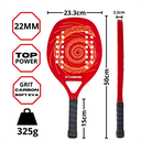 Ver imagem 5 de Raquete Beach Tennis para Iniciantes Camewin + Brindes Exclu