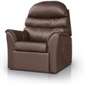 Ver imagem 5 de Poltrona Hospitalar Reclinável do Papai com Encosto para Descanso Corano Marrom