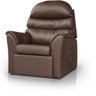 Poltrona Hospitalar Reclinável do Papai com Encosto para Descanso Corano Marrom - 5
