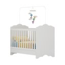 Ver imagem 5 de Berço Americano 3 em 1 para Colchão 70x130cm Quindim Multimóveis Bb0536pa Branco