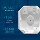 Ver imagem 5 de Spa Quadrado Vienna com Hidro em Acrílico