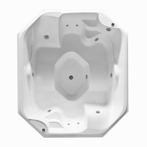 Spa Quadrado Vienna com Hidro em Acrílico