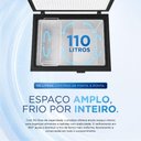 Ver imagem 2 de Freezer Conservador Horizontal Eos EFH101IDXP Degelo Manual 110L Max Inverter Preto Bivolt