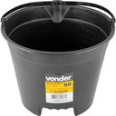 Ver imagem 4 de Balde Plástico com Bico para Concreto 12 Litros Vonder