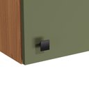 Ver imagem 4 de Armário Aéreo Kappesberg Pixel 1 Porta Canela/verde Frevo 40cm