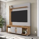 Ver imagem 1 de Home para TV Th Shop 65 Polegadas 160cm MDP Cinamomo Off White Bechara Móveis
