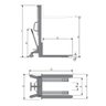 Empilhadeira Manual 2,0t 690x1150mm Altura 1,6m Emp2016 Bovenau - 5