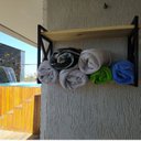 Ver imagem 2 de Prateleira Multiuso Estilo Industrial no modelo x 60 de Comprimento e 20 de Profundidade