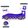 Cama Infantil Carro Rally 100% Mdf Azul - Gelius - 4
