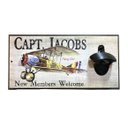 Ver imagem 1 de Quadro de Madeira Abridor de Garrafa Aviador