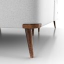 Ver imagem 4 de Base Box Casal 138x188x45cm com Porta USB Dupla Cinza Montreal