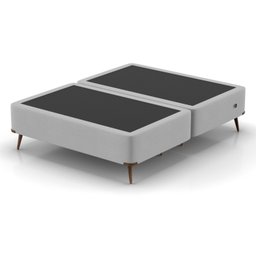 Base Box Queen 158x198x45cm com Porta USB Dupla  - 1