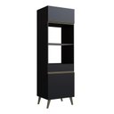 Ver imagem 5 de Cozinha Compacta com Tampo 4 Peças 2 Nichos para Forno Requinte Yescasa