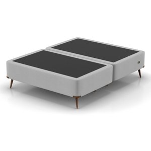 Base Box King 193x203x45cm com Porta USB Dupla 