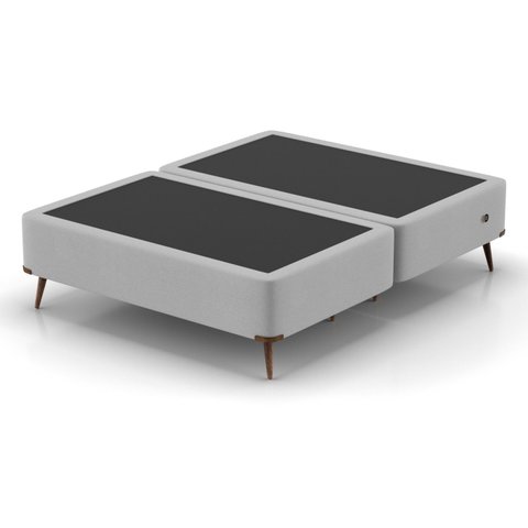 Base Box King 193x203x45cm com Porta USB Dupla