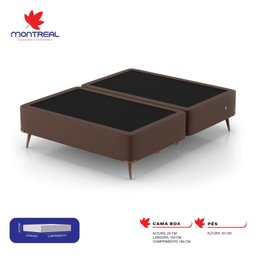 Base Box Queen 158x198x45cm com Porta USB Dupla  - 2