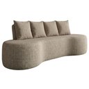Ver imagem 1 de Sofa 3 Lugares Organico Ibiza 210 Cm Linho Avela Vazzano