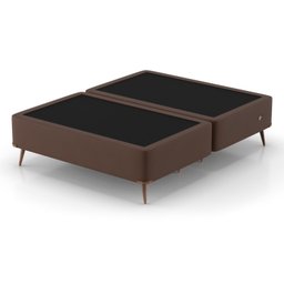Base Box King 193x203x45cm com Porta USB Dupla  - 1