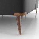 Ver imagem 4 de Base Box Casal 138x188x45cm com Porta USB Dupla Preto Montreal