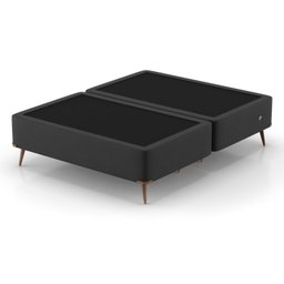 Base Box King 193x203x45cm com Porta USB Dupla  - 1