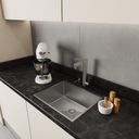 Ver imagem 5 de Cuba 50X40 Aço Inox P/ Cozinha C/ Válvula Embutir/Sobrepor