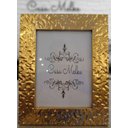 Ver imagem 2 de Porta Retrato Mdf Borda Textura Amassada Dourada