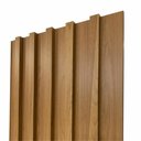 Ver imagem 2 de Painel Ripado Componível Pa74 Cor Freijó 90 Cm X 250 Cm Altura - 69833