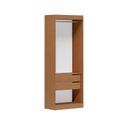 Ver imagem 2 de Guarda-Roupas Closet Modulado Roupeiro sem Portas 2 Gavetas Versatille Yescasa