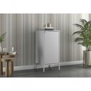 Ver imagem 2 de Balcão Alto Multiúso Itatiaia Smart - 1 Porta - Branco Matte