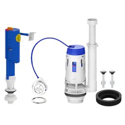 Kit Caixa Acoplada Reparo Completo Master Dual Flush Censi - 1