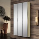 Ver mais imagens de Armário Vertical para Banheiro com Porta Espelhada 