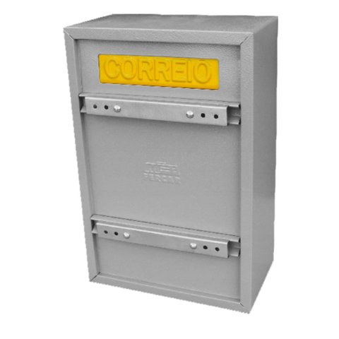 Caixa para Cartas e Revistas 23x15x35cm com Chapa de Aço - 45 - Fercar