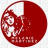 Relógio De Madeira MDF Parede Melanie Martinez V - 1