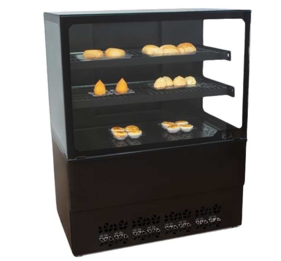 Vitrine Estufa New Black 1m Polar Nbgve 220v