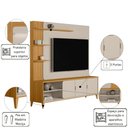 Ver imagem 2 de Painel Home para TV Sala de Estar Napoli Tauari Off White 193cm