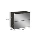 Ver imagem 7 de Conjunto para Banheiro 1 Gabinete Espelhado com Cuba 1 Espelheira Loft Móveis Bosi