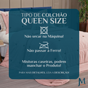 Ver imagem 7 de Colcha Queen Size Brianna 200 Fios Bordado Super Luxuoso Botao:rosa