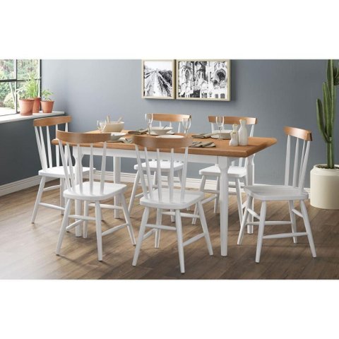 Conjunto Sala de Jantar com Mesa e 6 Cadeiras Multimóveis Cr50118