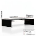 Ver imagem 4 de Suporte para Monitor Boomerang Preto Fosco Elite Mesa Gamer