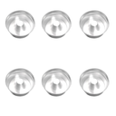 Ver imagem 1 de Jogo/kit Forma de Pudim Bolo N°22 6 Pçs Alumínio Extra