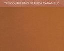 Ver imagem 4 de Conjunto Duas Cadeira de Jantar Minimalista Roma Couríssimo Caramelo Base Aço Preto - Ooca Móveis