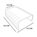 Ver imagem 2 de Bandeja Esteira para Braço de Sofá Tabaco