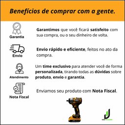 Kit Chave de Impacto 21v Parafusadeira + Jogo Soquete 46pç - 10