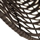 Ver imagem 4 de Pendente Junco Poptem meia esfera 35cm tabaco