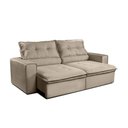 Ver imagem 1 de Cópia - Sofá Luna 4 Lugares Retrátil Reclinável Veludo Luxo 2,20m