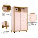 Ver imagem 2 de Roupeiro com 2 Portas de Correr e Nichos