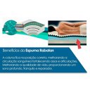 Ver imagem 4 de Colchão King Magnético c/ Infravermelho Longo Terapêutico Confort Euro Pillow (193x203x32) -