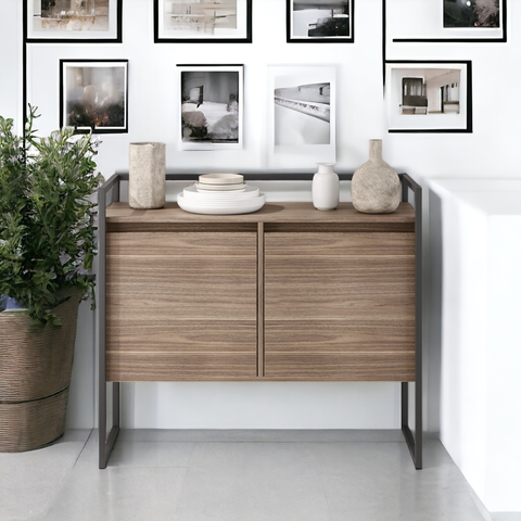 Buffet Aparador Industrial 2 Portas Madri Affara