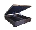 Ver imagem 4 de Cama Box Baú Queen Bipartido 158 Bello Box - Suede Marrom